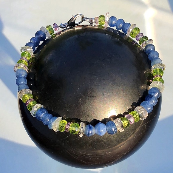 NEW! Stunning Multi-Gemstone Bracelet! - Picture 4 of 6